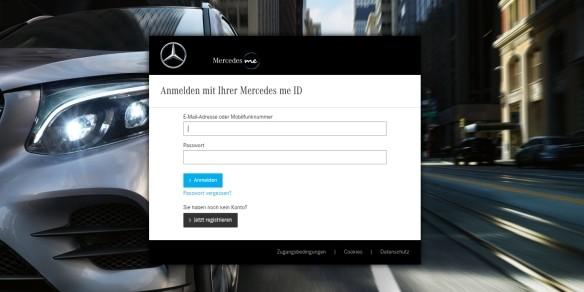 mercedes benz wis login